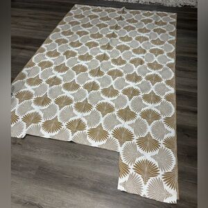 4.21 yards Tapestry Material Gold 91” by 60”